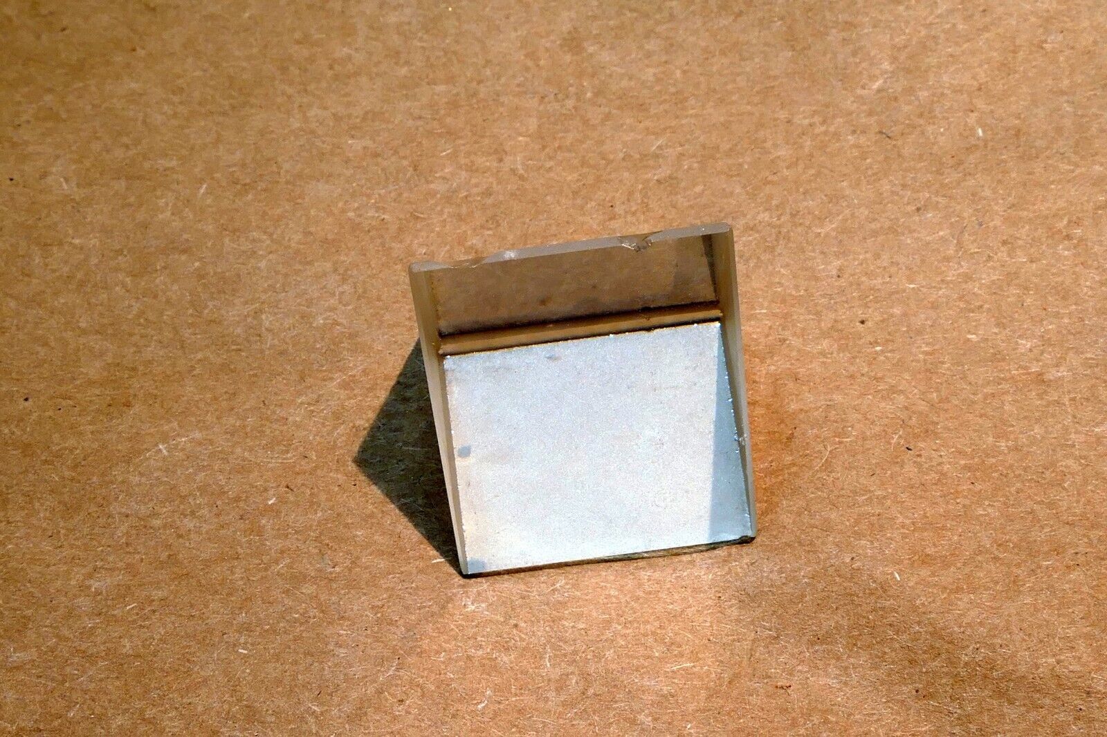 26mm Optical glass right angle prism 90 degree total reflection measurement