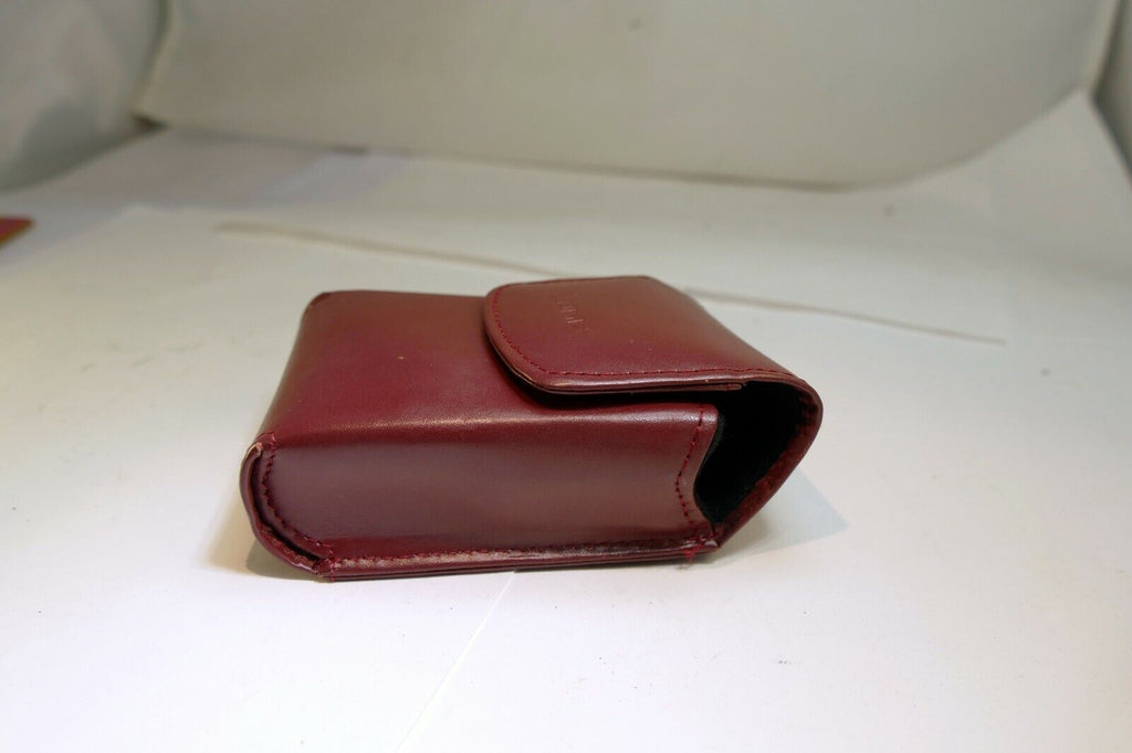 Panasonic Lumix DMC camera Protective Leather Pouch Case small 3.5X2.5X1.5"