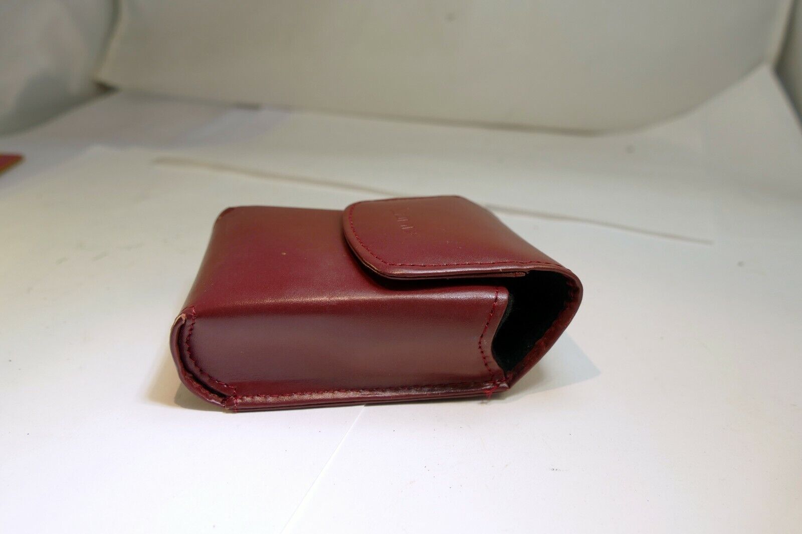 Panasonic Lumix DMC camera Protective Leather Pouch Case small 3.5X2.5X1.5"