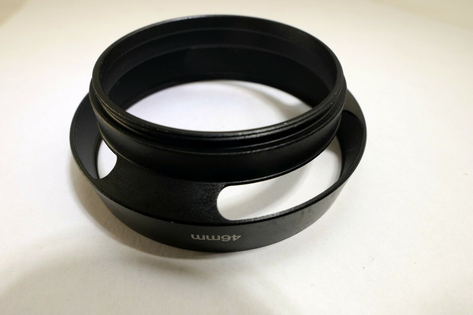 46mm thread metal Lens Hood Vented Shade threaded for TLR