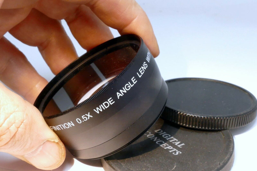 Crystal Optics High Definition  0.5X Wide Angle lens 58mm threaded with macro