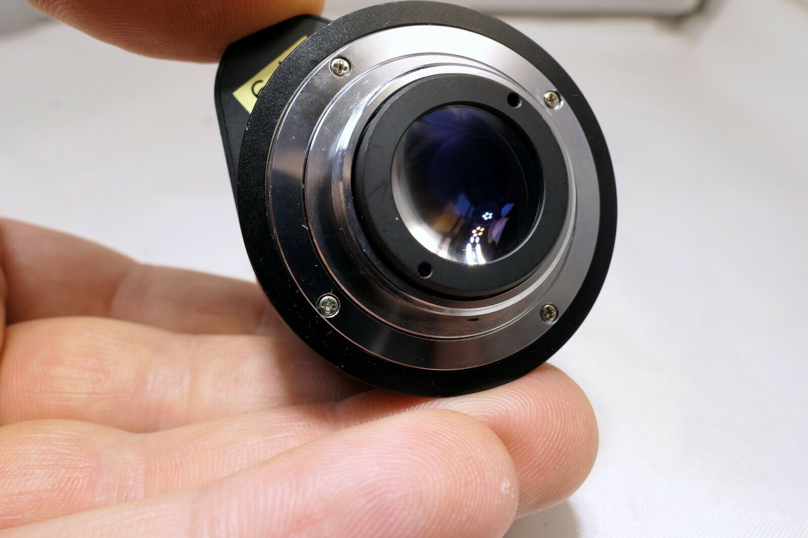 CCTV TV LENS 6mm f1.4 C-mount Lens   -   cable cut AS IS PARTS or Repair only