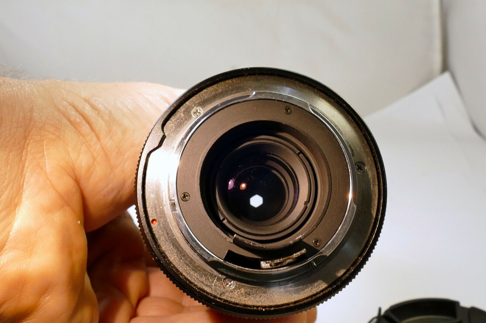 Seikanon 80-200mm f4.5 AR Telephoto Lens  prime manual focus for Konica