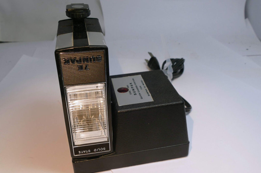 Sunpak flash 7e Ultra Quick Charge System Flash Tube with charger