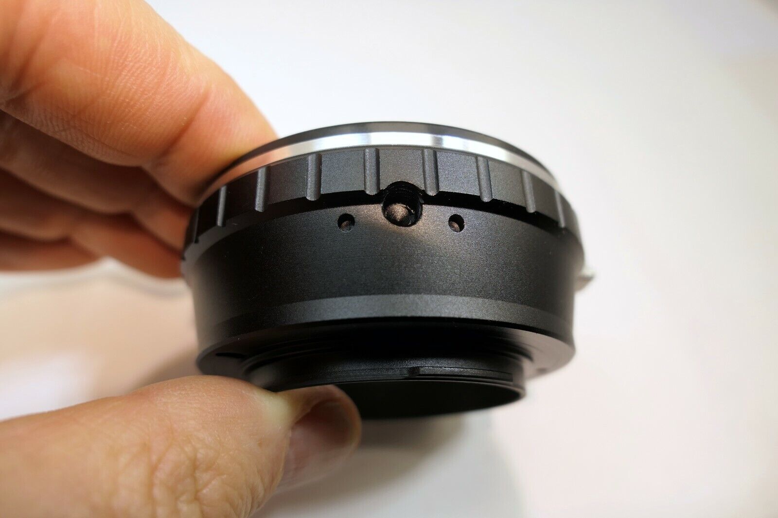 Canon EOS EF S mount lens adapter to Sony NEX E mount cameras ILCE a6500 a6300