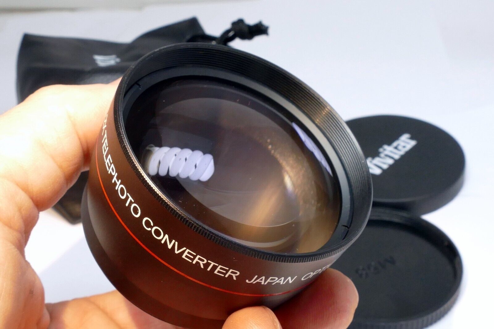 Vivitar 58mm High Definition AF 2.2X Telephoto  lens HD for DC DV camcorder AUX