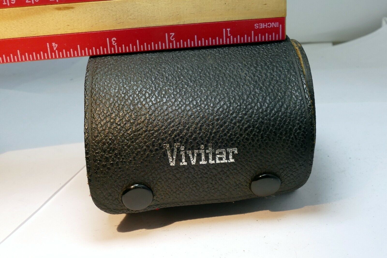 Vivitar Hard lens case 2.5X3.5" for 3X lens 28mm
