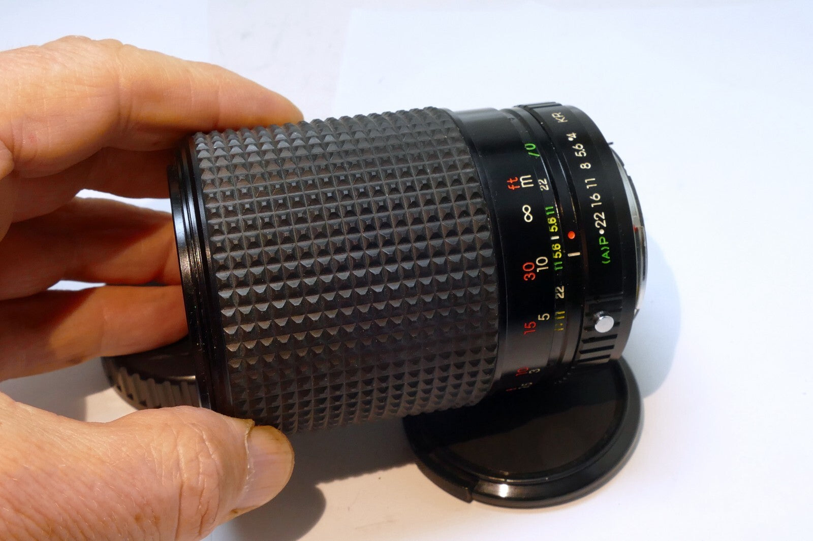 Cimark zoom 70-21`0mm f4-5.6 Lens for Pentax KR KA - with haze, and fungus