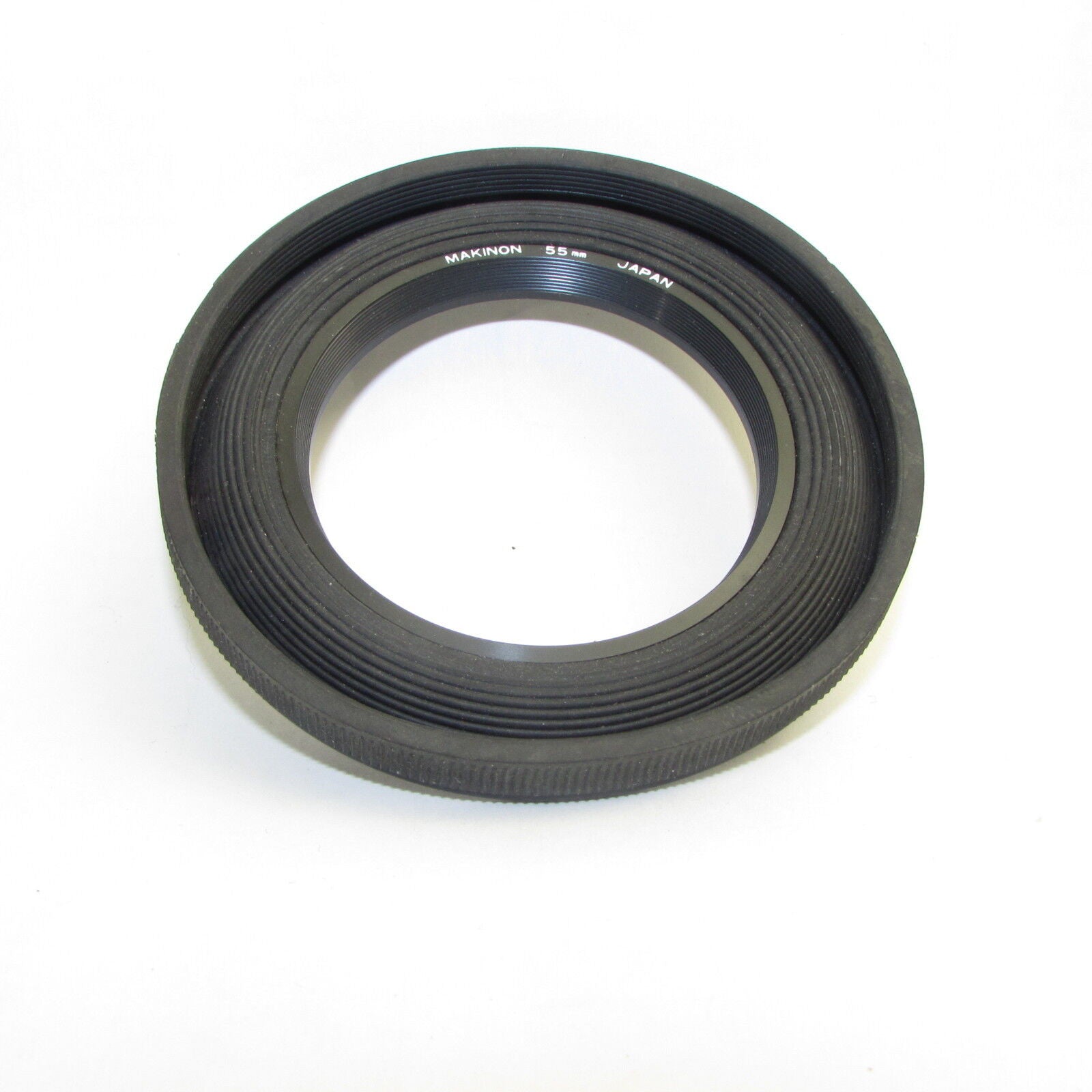 Used Makinon 55mm Collapsible Rubber Lens Hood Wide Angle  S117017