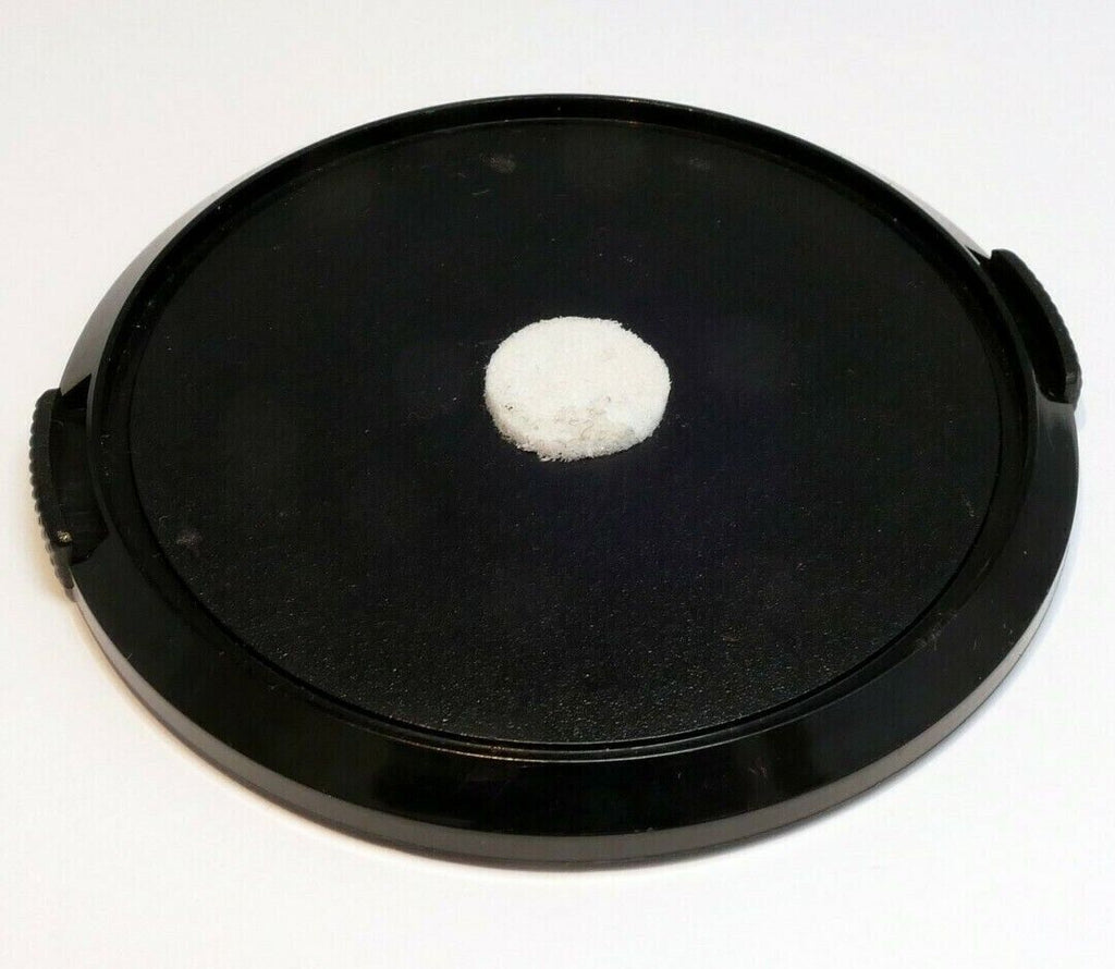 72mm snap on type Lens Front Cap black plastic