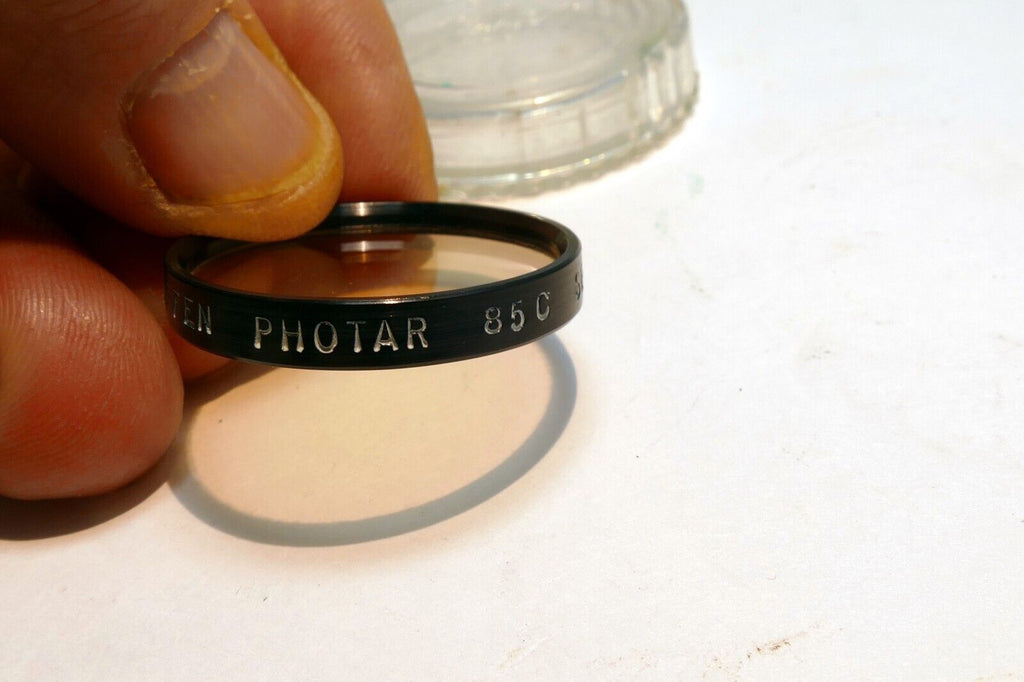 Tiffen Photar 85C warming Lens series 5 filter V drop in 31mm