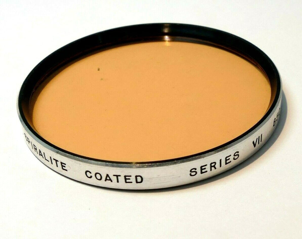 Spiralite Lens filter drop in series 7 VII  85C Convert 4900°K to 3200K Tungsten