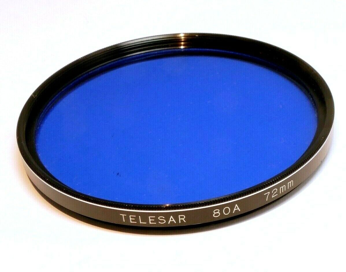 Telesar 80A Blue 72mm Filter