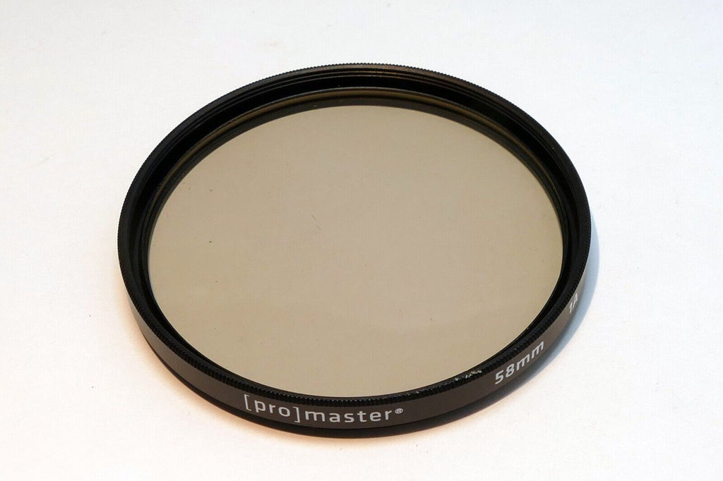 Promaster 58mm lens filter 1A skylight warming