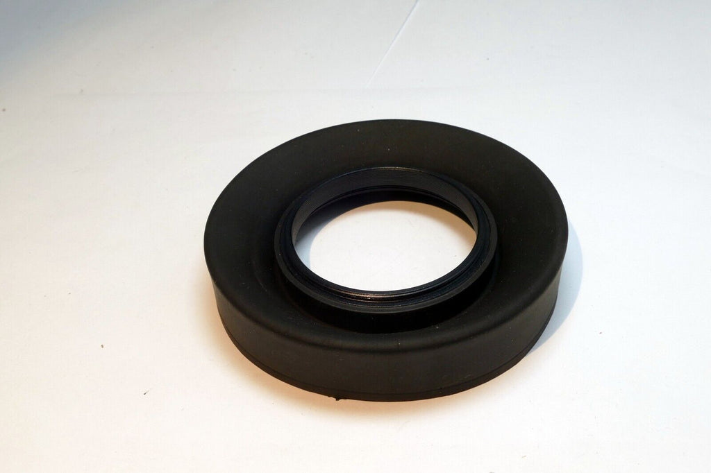 55mm Rubber Lens Hood Shade collapsible rubber 3-way wide and telephoto