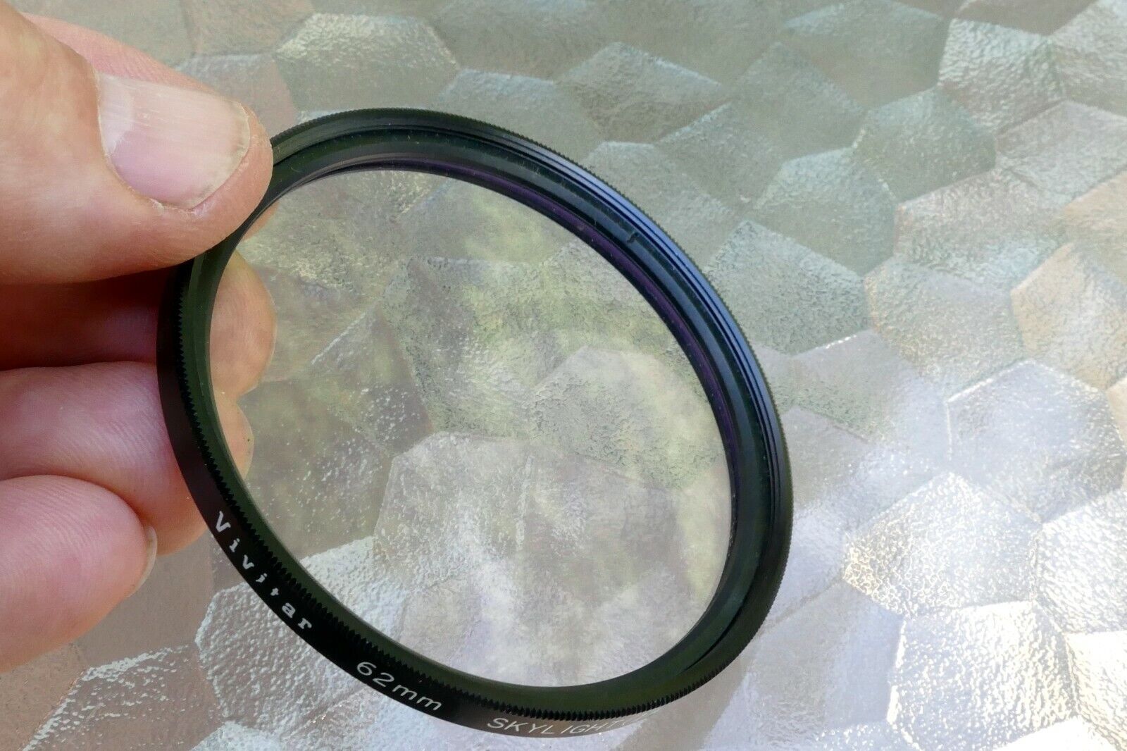 Vivitar  1A skylight  62mm  Filter  Lens Genuine OEM  made in Japan