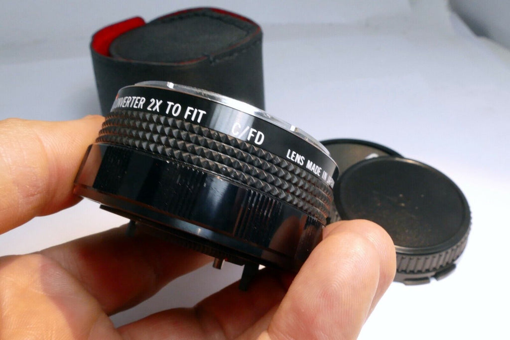 Soligor 2X Teleconverter lens Tele-plus for Canon C / FD  mount  manual focus