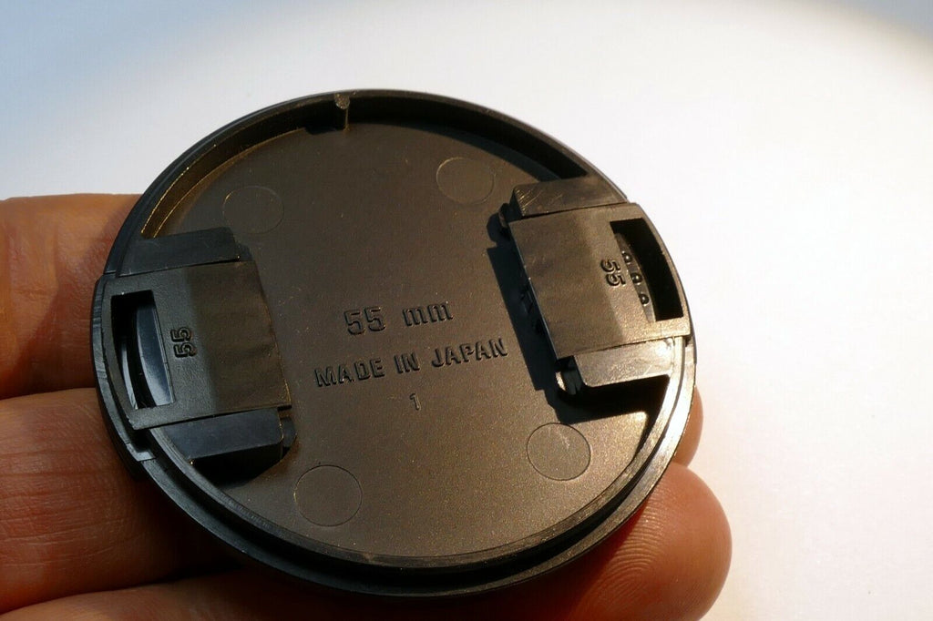 Quantaray 55mm Lens Front Cap snap on for 28-80mm f3.5-5.6 Macro AF at 80mm 1:2