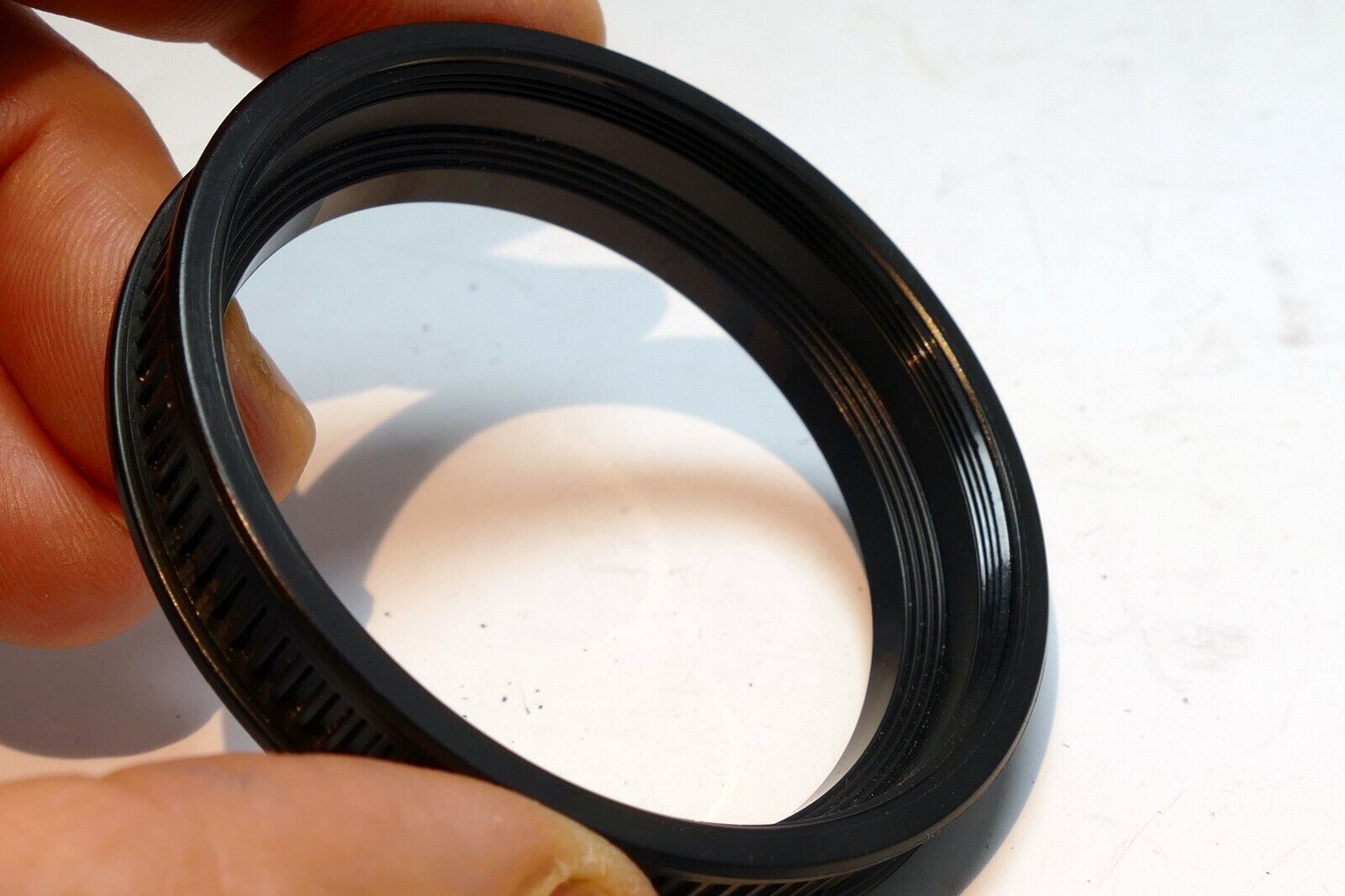 54.5mm to 54mm OD Plastic lens  adapter ring step-up