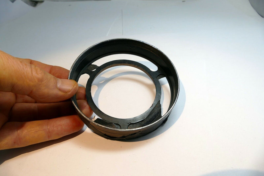 66mm OD Vented Lens Hood Shade screw in threaded male series VIII