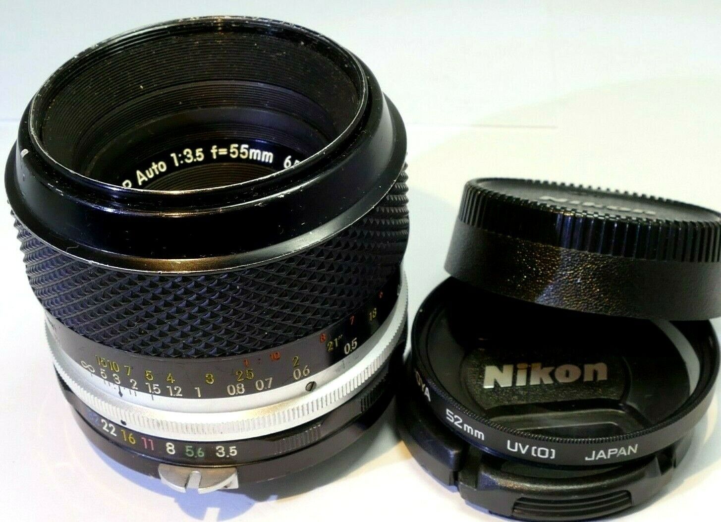 Nikon 55mm f3.5 Micro-Nikkor-P lens Non Ai close-up Non Ai F mount