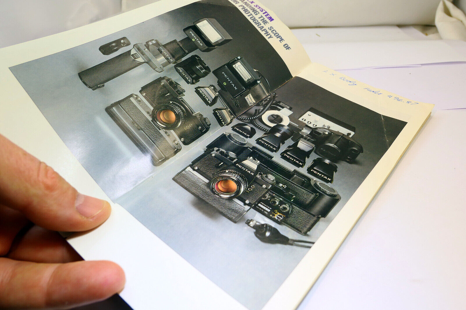 Pentax ILX LX camera  (EN) booklet brochure guide genuine