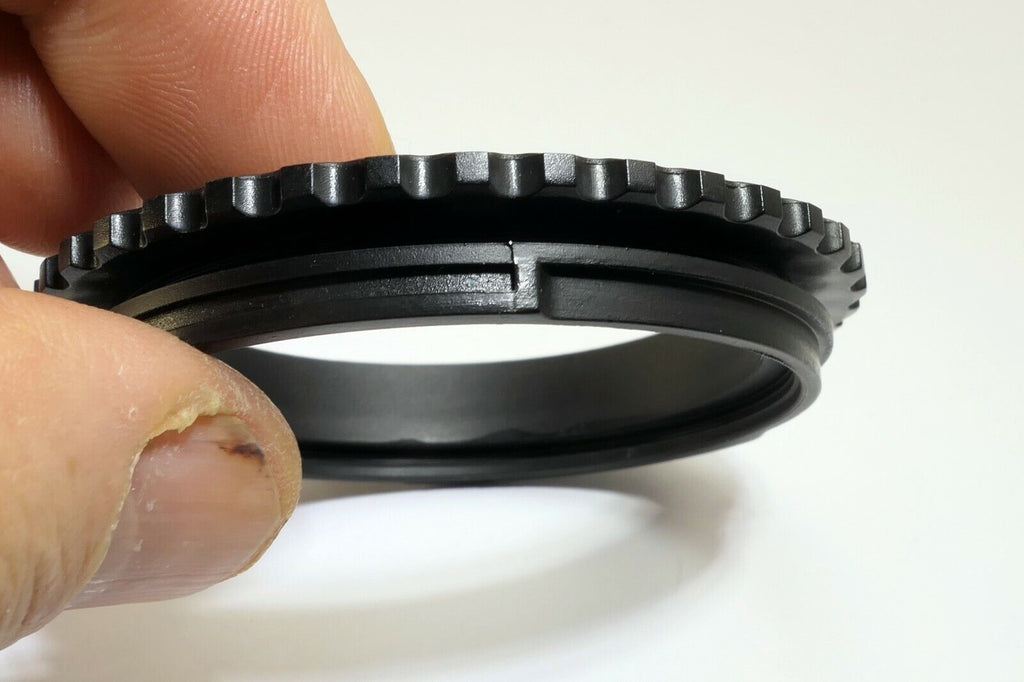 52mm Ring from plastic hood parts for lens  threaded