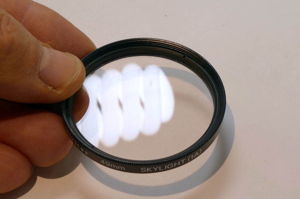 Vivitar 49mm Lens Filter Skylight Sky 1A