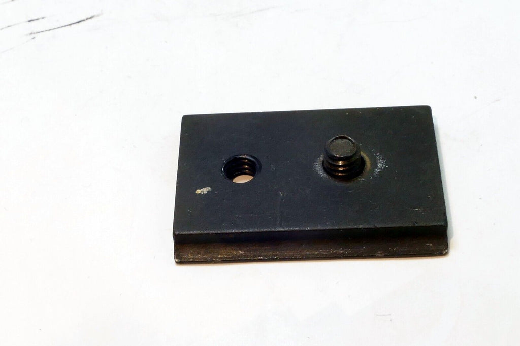 33X44mm Metal Plate for Tripod vintage w/ 1/4" screw