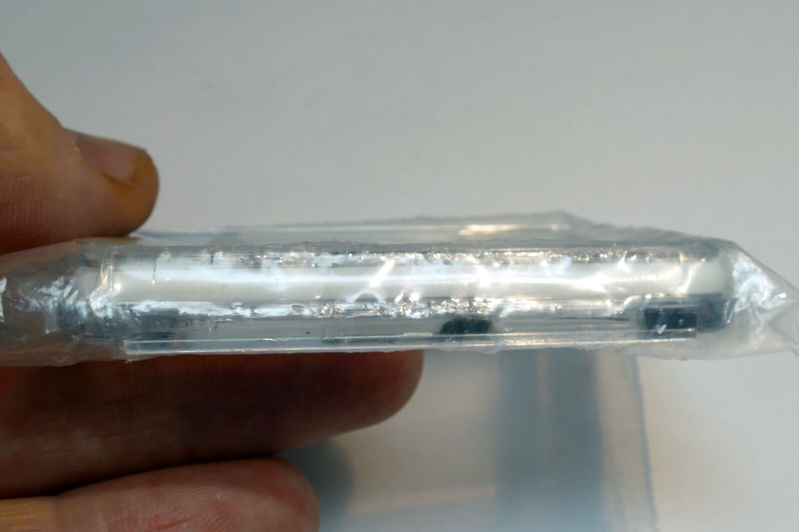 GoPro Hero  plastic back plate  for the hard case (clear ) - genuine OEM