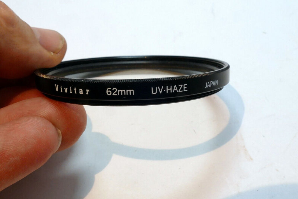 Vivitar UV-Haze  62mm Lens Filter made in Japan