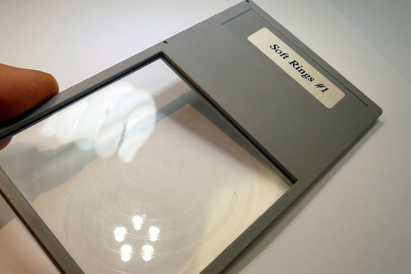 LINDAHL SOFT RING #1 Drop in Lens Filter square 3X3" Diffusion Portraiture Focus