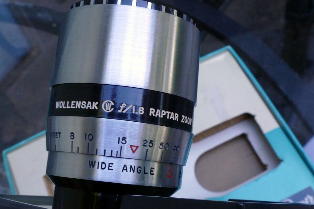 Revere 8 Eye-Matic 8mm Spool Model 143 Power Zoom w/ f1.8 Raptar Lens - AS IS