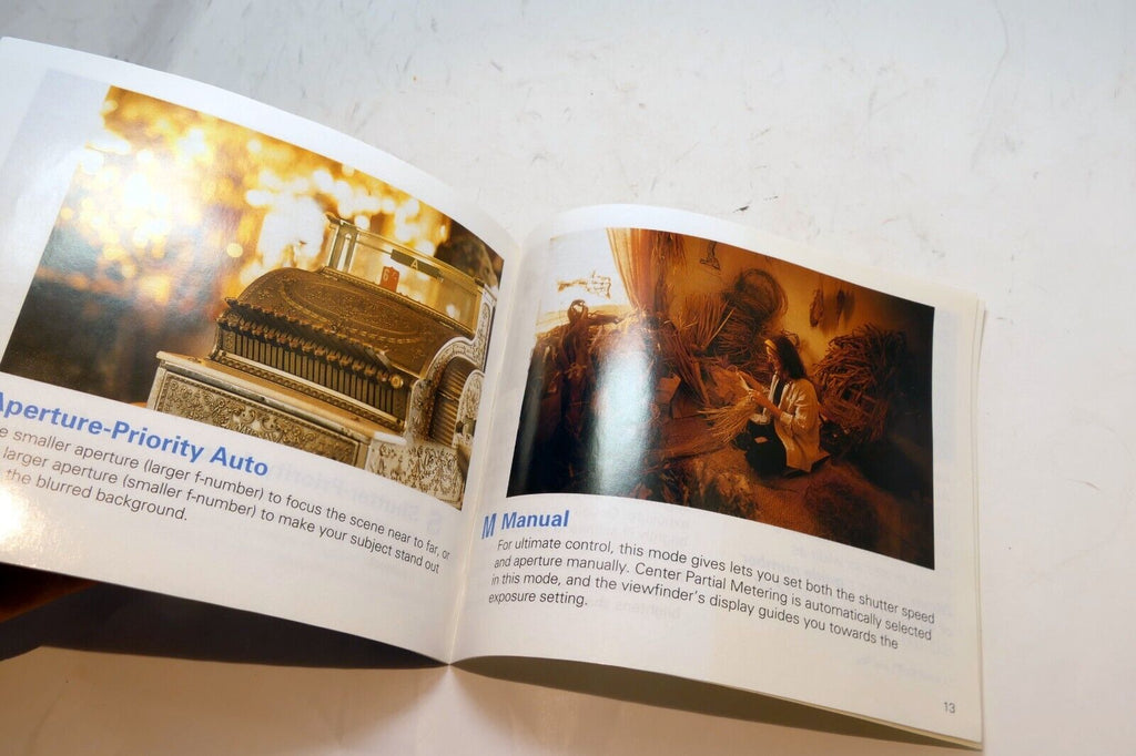 Nikon N55 Photo Guide Camera Brochure 2002