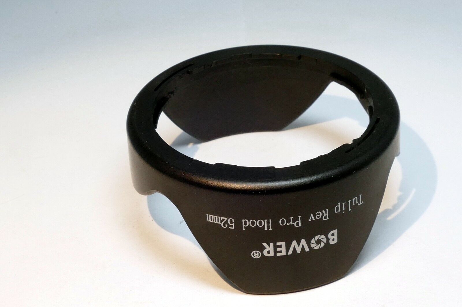 Bower 52mm Lens Hood Tulip Rev Pro Shade Twist on type bayonet