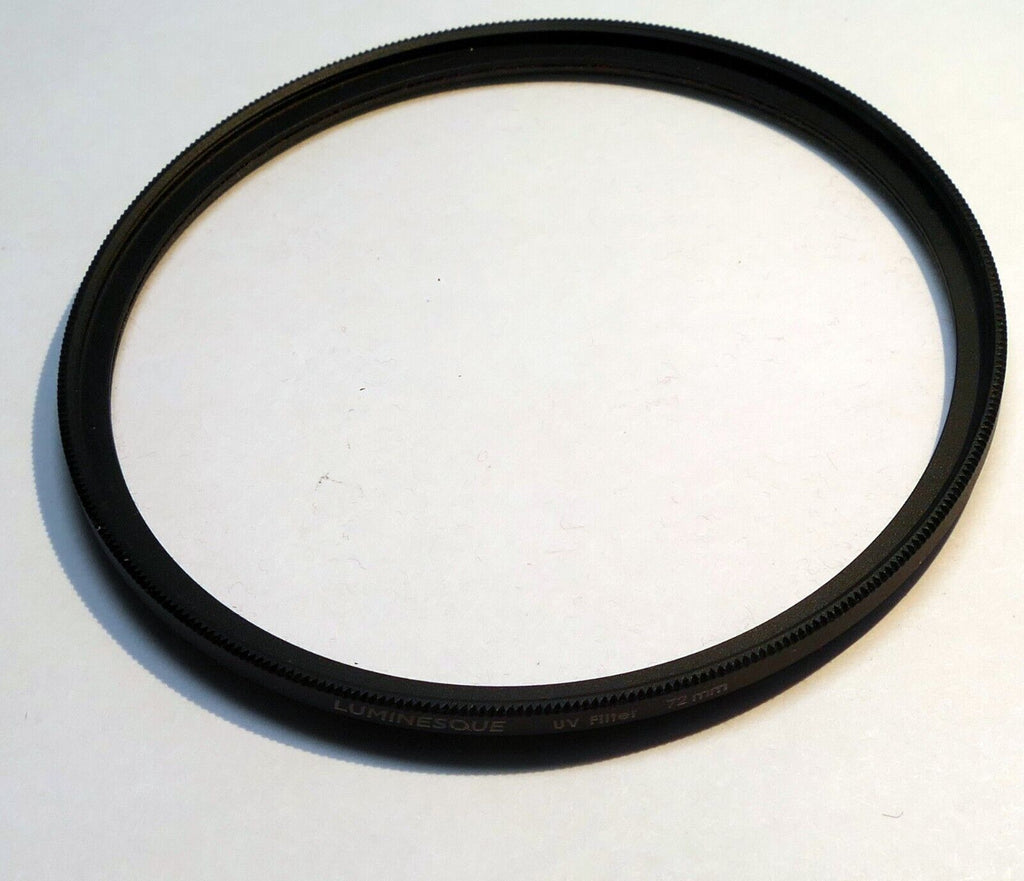 Luminesque UV 72mm Lens Filter Digital thin profile for WIDE ANGLE lenses