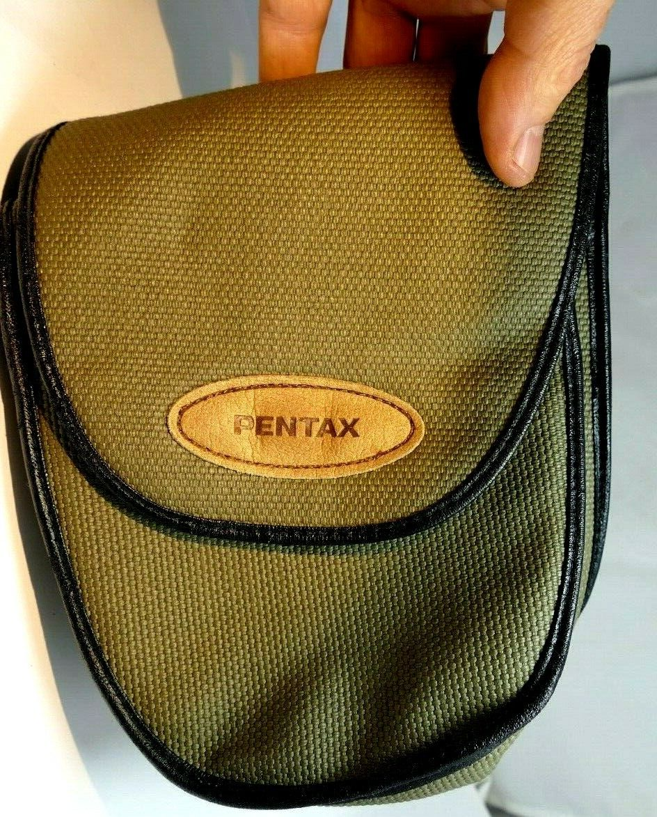 Pentax 17 Soft Messenger Bag Case Pouch for Espio mii cameras khaki desert sand