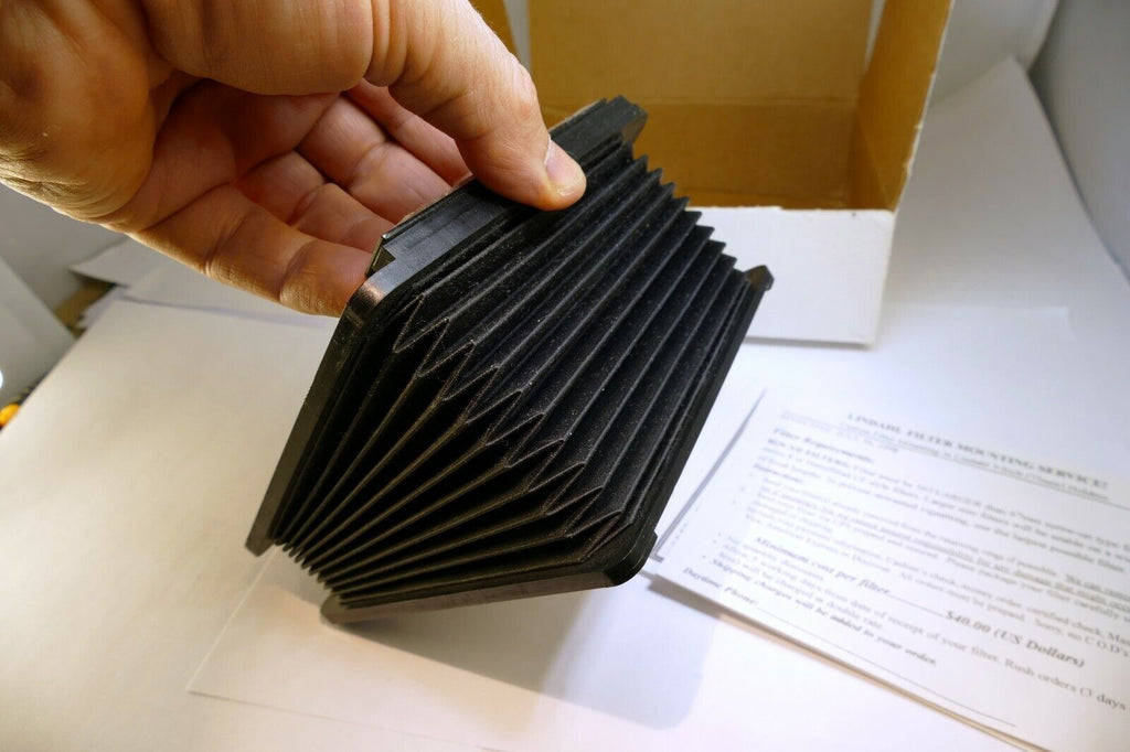 LINDALH Auxialiary Bellows lens Hood 43.1500 Bell-O-Shade