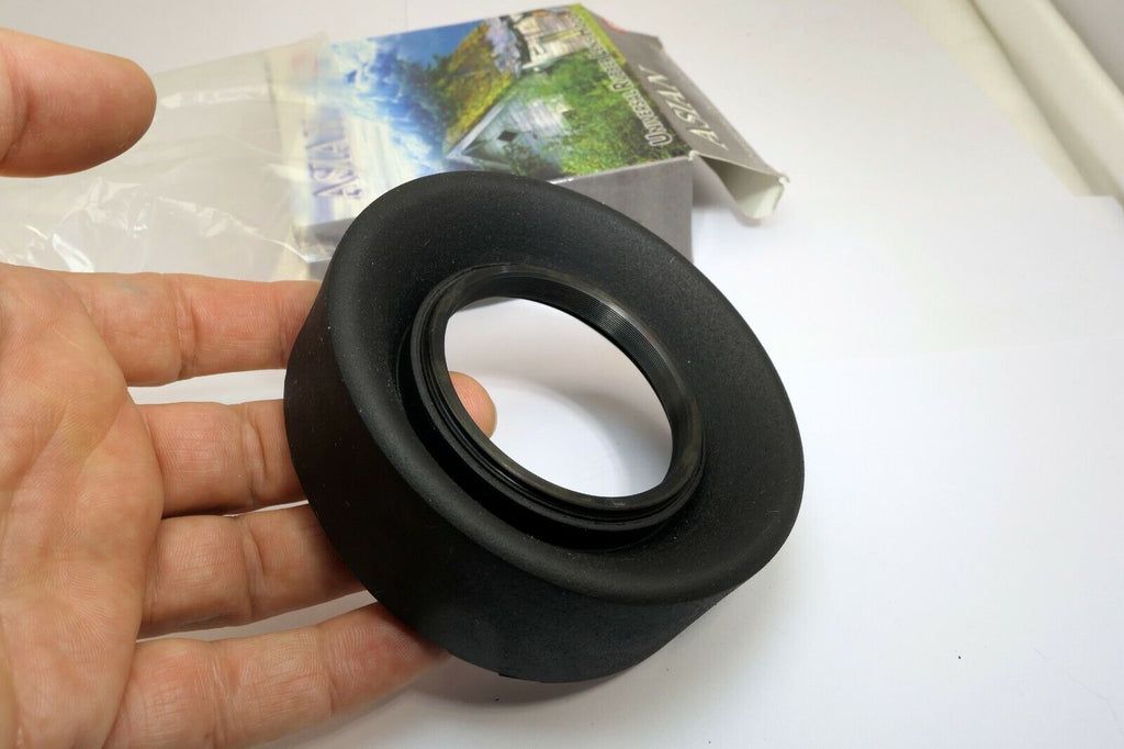 62mm Universal Collapsible Rubber Lens Hood 3-way telephoto normal wide angle