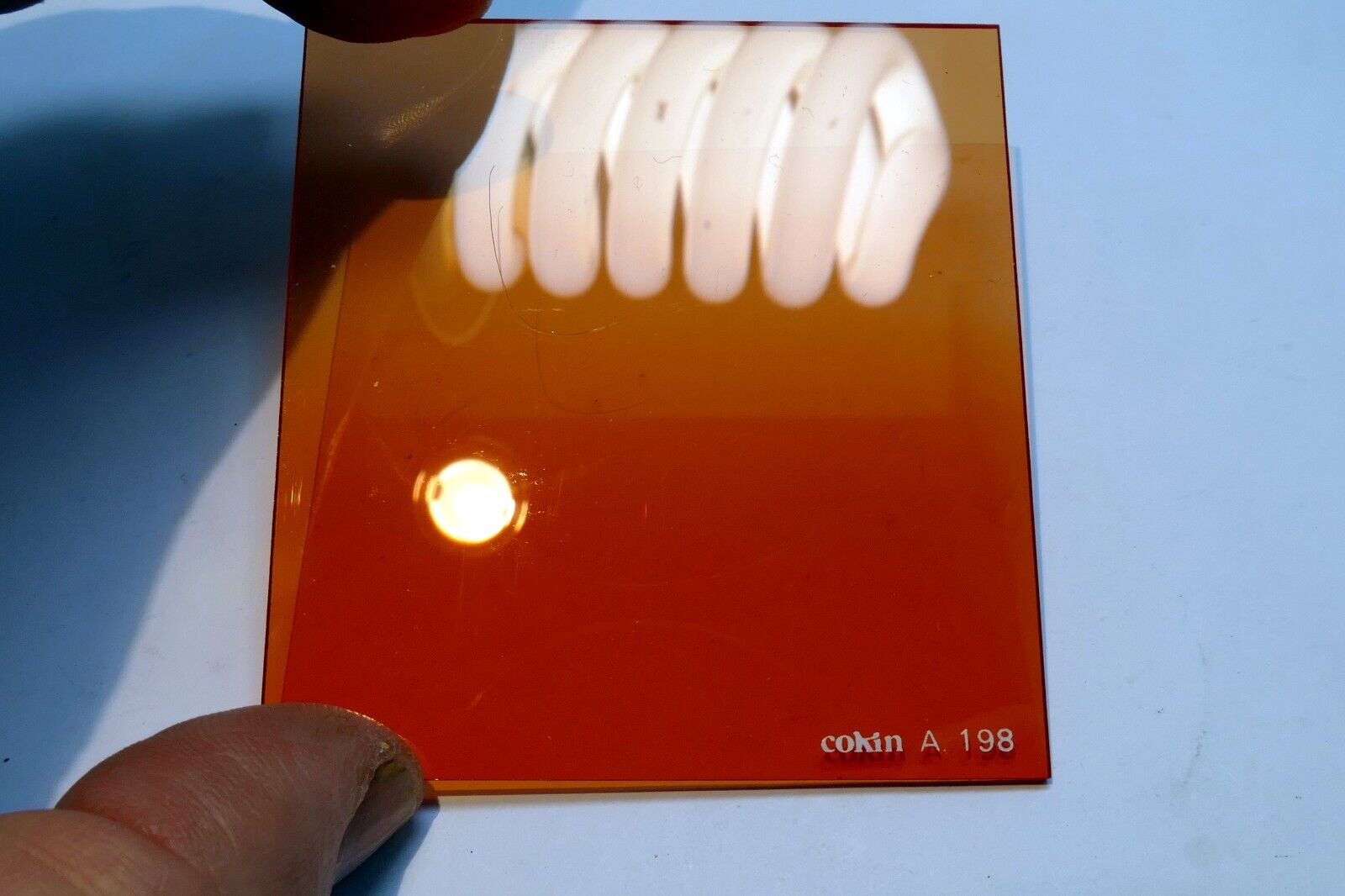 Cokin A 198 Blue Filter   A series square sunset graduated gradual