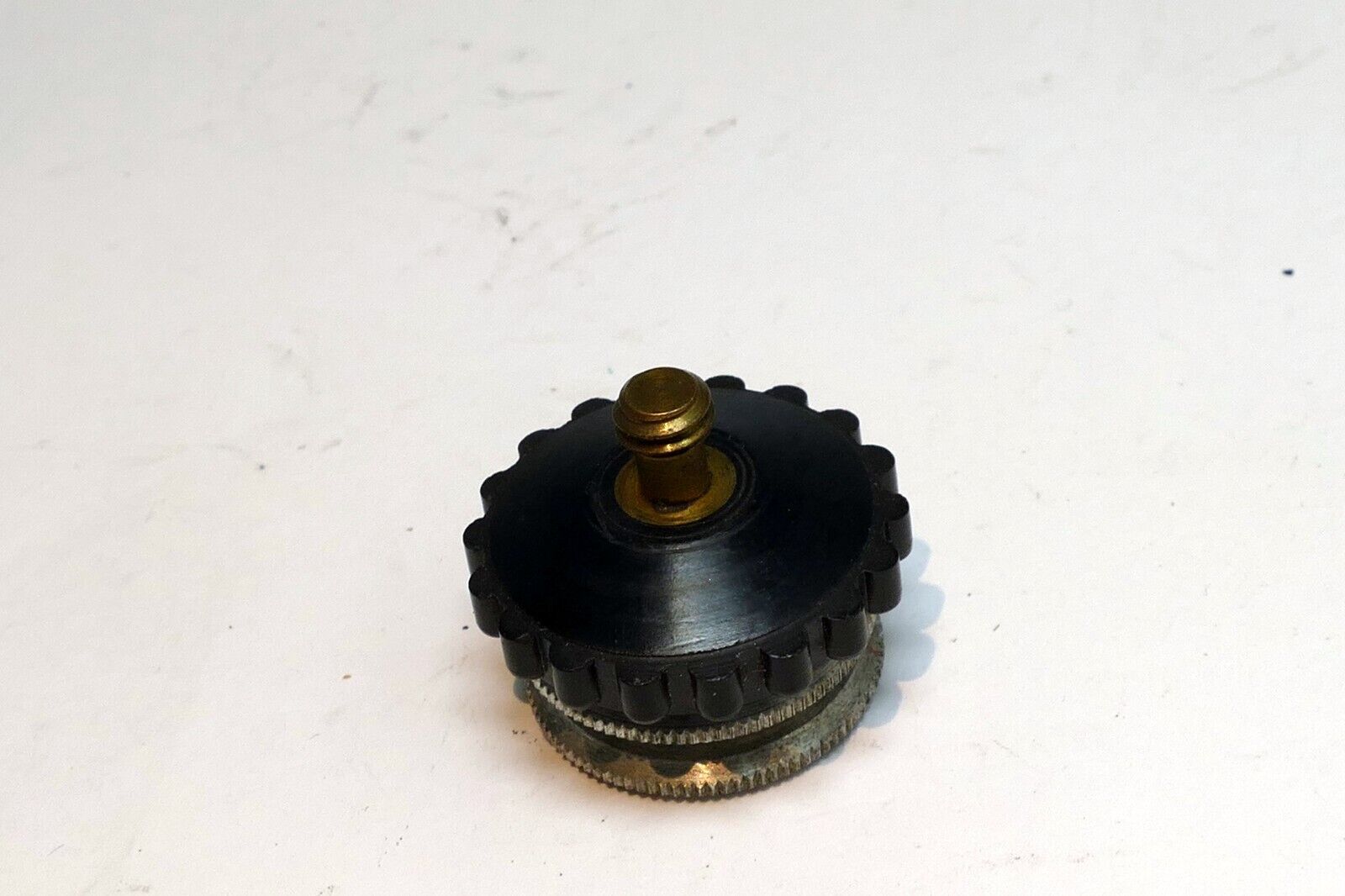 1/4"- 1/3" Tripod Screw to Flash Hot Shoe Mount Adapter  vintage threaded