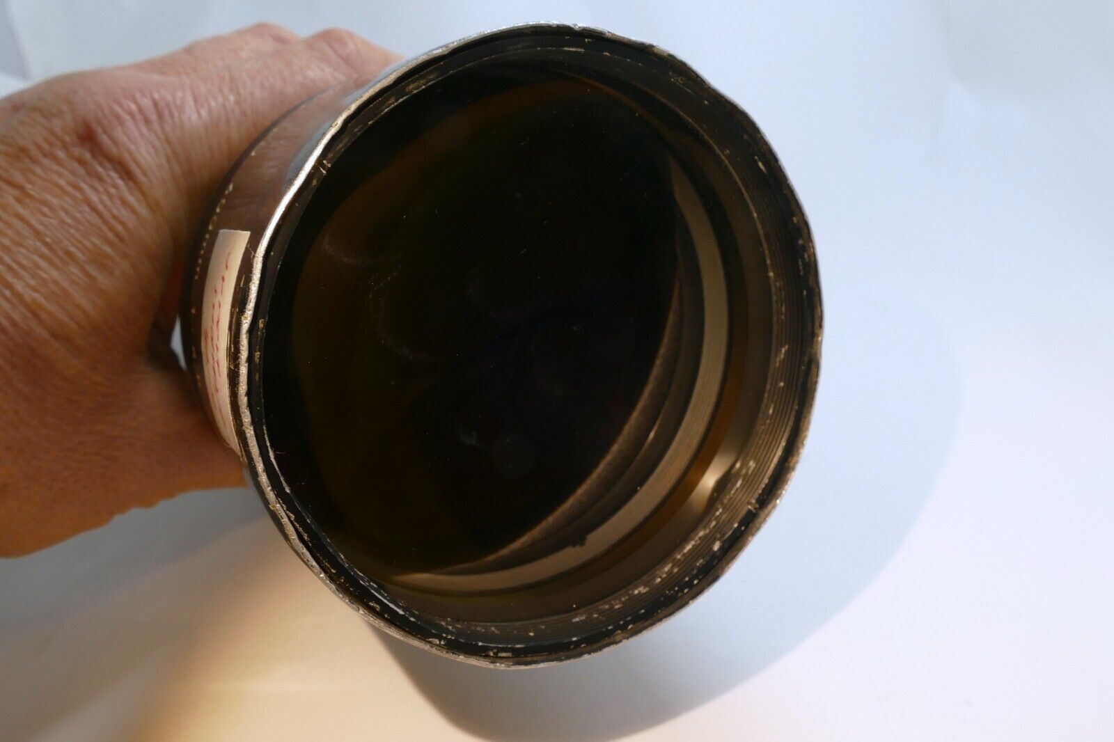 Canon FD 400mm f4.5 SSC Lens converted to Olympus OM mount OM-1n 2N 4ti