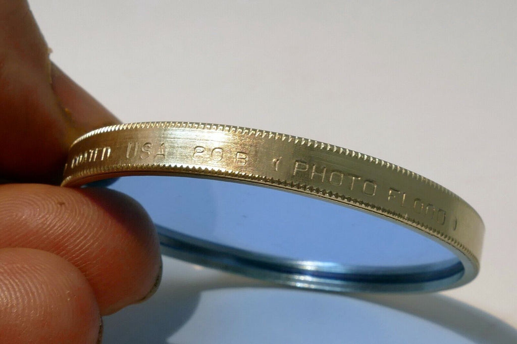 Ednalite Duraklad Series 7 VII 50.8mm filter drop in 80B Photo flood light blue