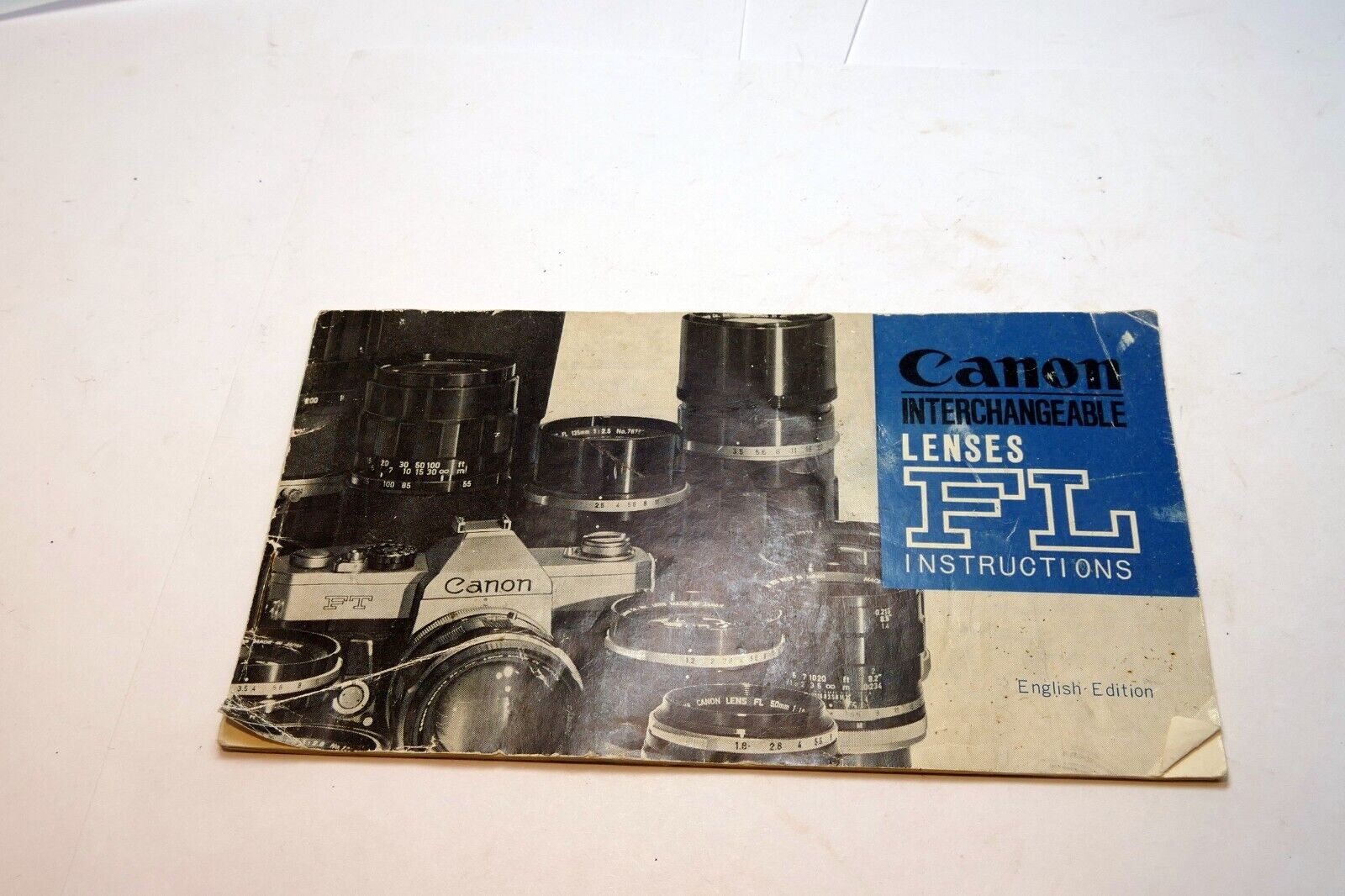 Canon FL lens Sales Brochure Accessory guide