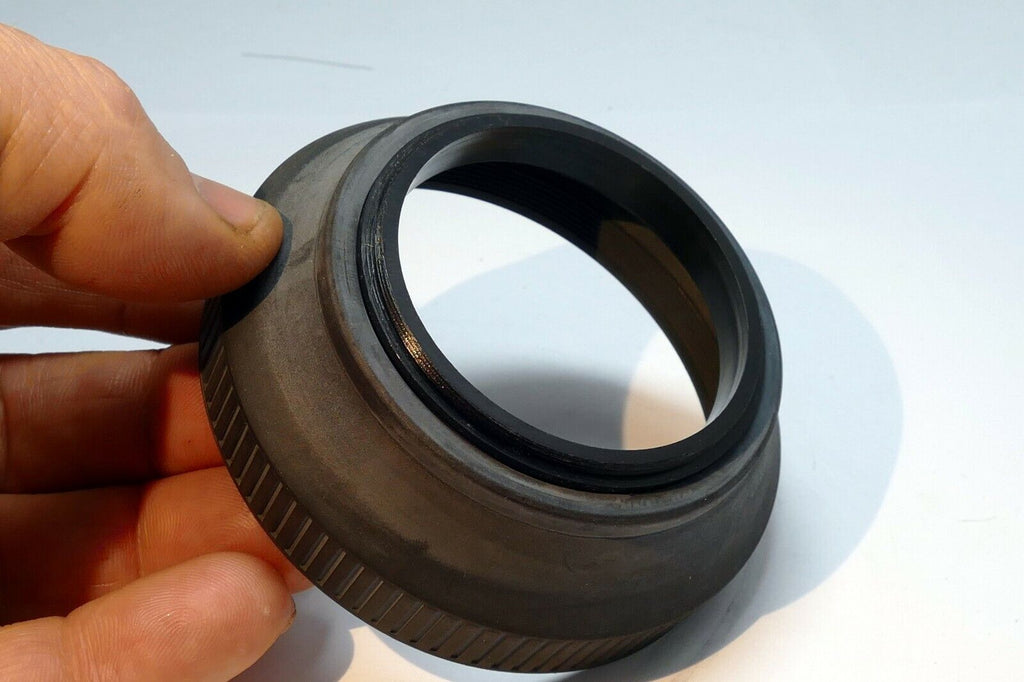 52mm screw in  Rubber Lens Hood Shade for normal 50mm f1.8 f2 f1.7 lenses
