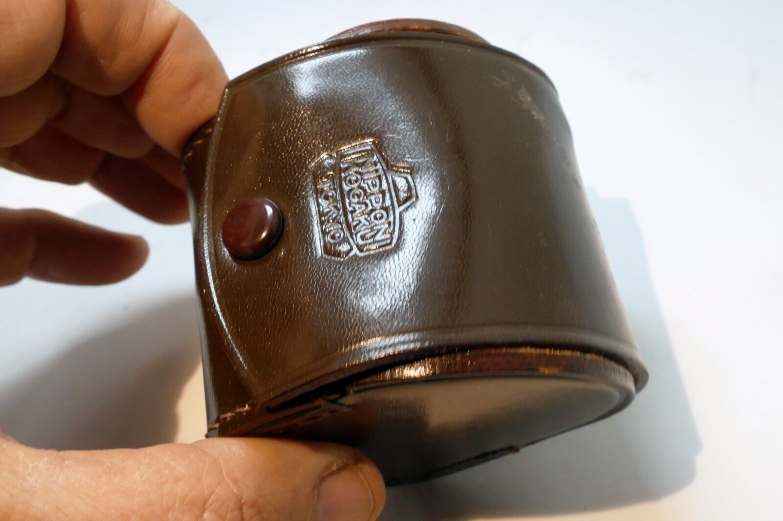 Nikon Nippon Leather Case for Waist level FINDER 2.5X2.5X2.5"