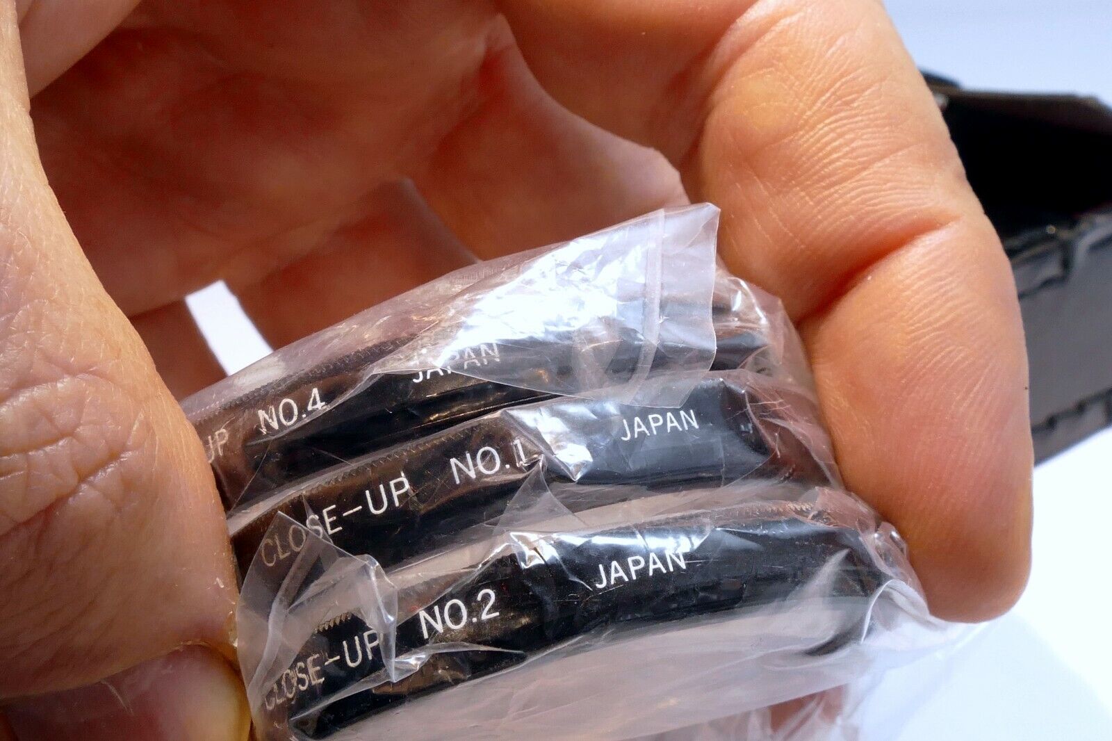 Osawa Macro Lens 52mm +1 +2 +4 Filters threads screw in close-up   set kit