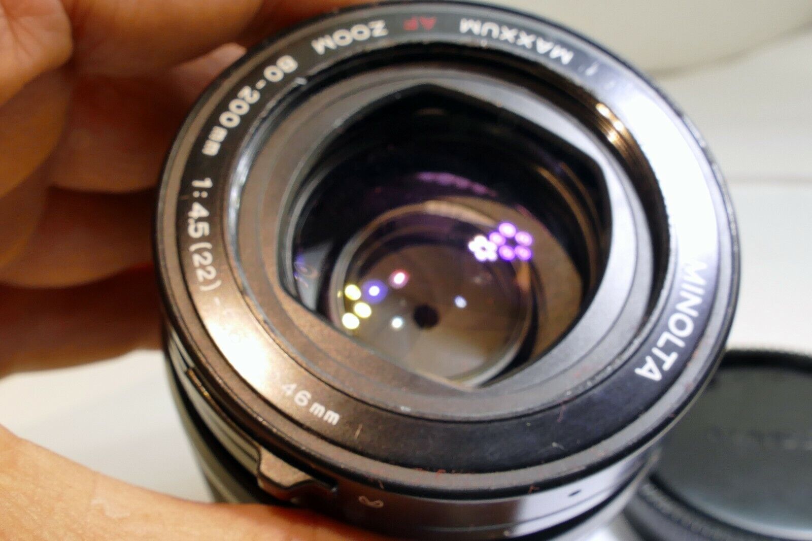 Minolta Maxxum AF 80-200mm f4.5-5.6 AF Lens For α37 α58 α68 Alpha telephoto