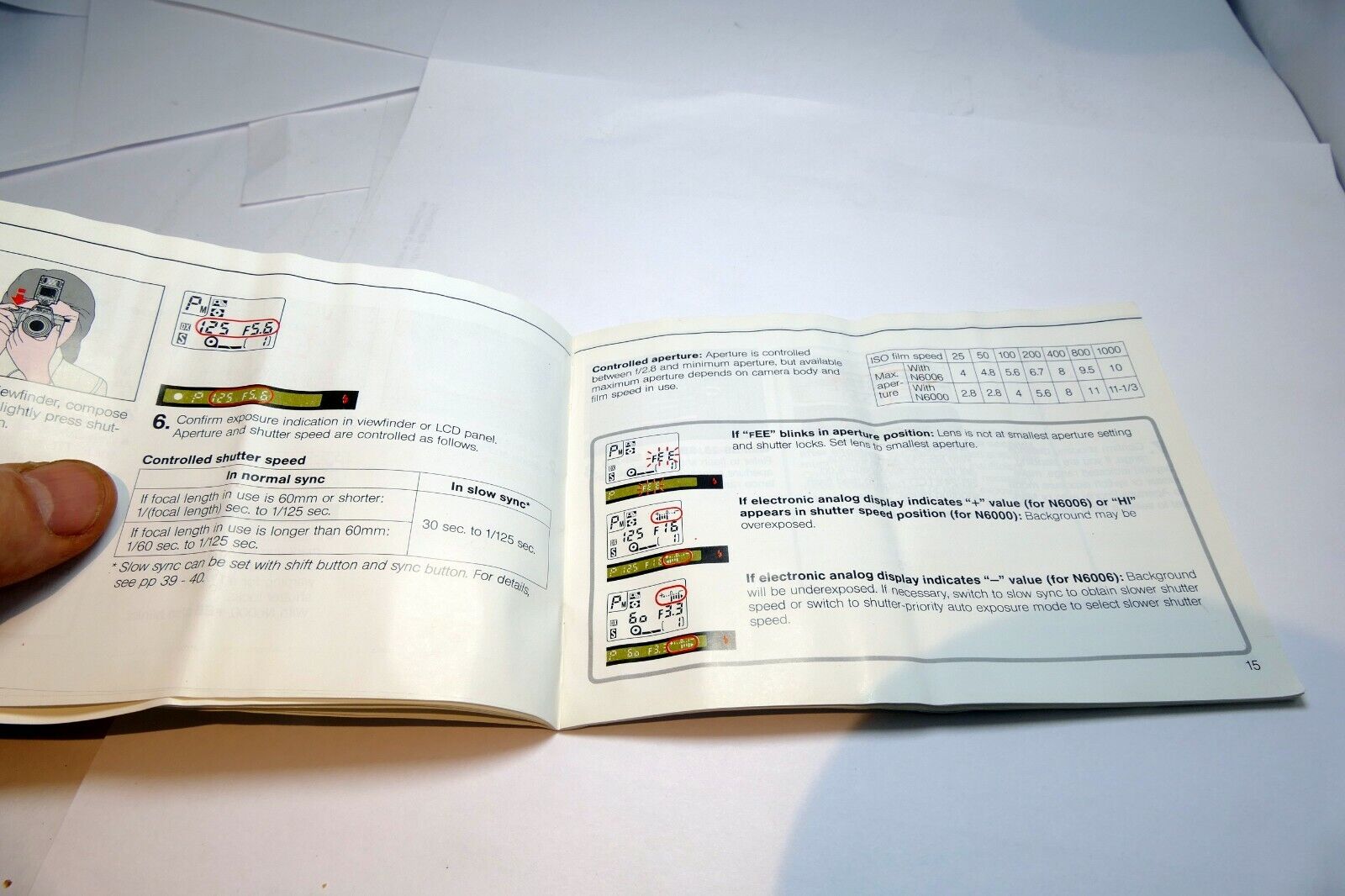 Nikon N6006 N6000 CAMERA FLASH Photography GUIDE Book manual English EN