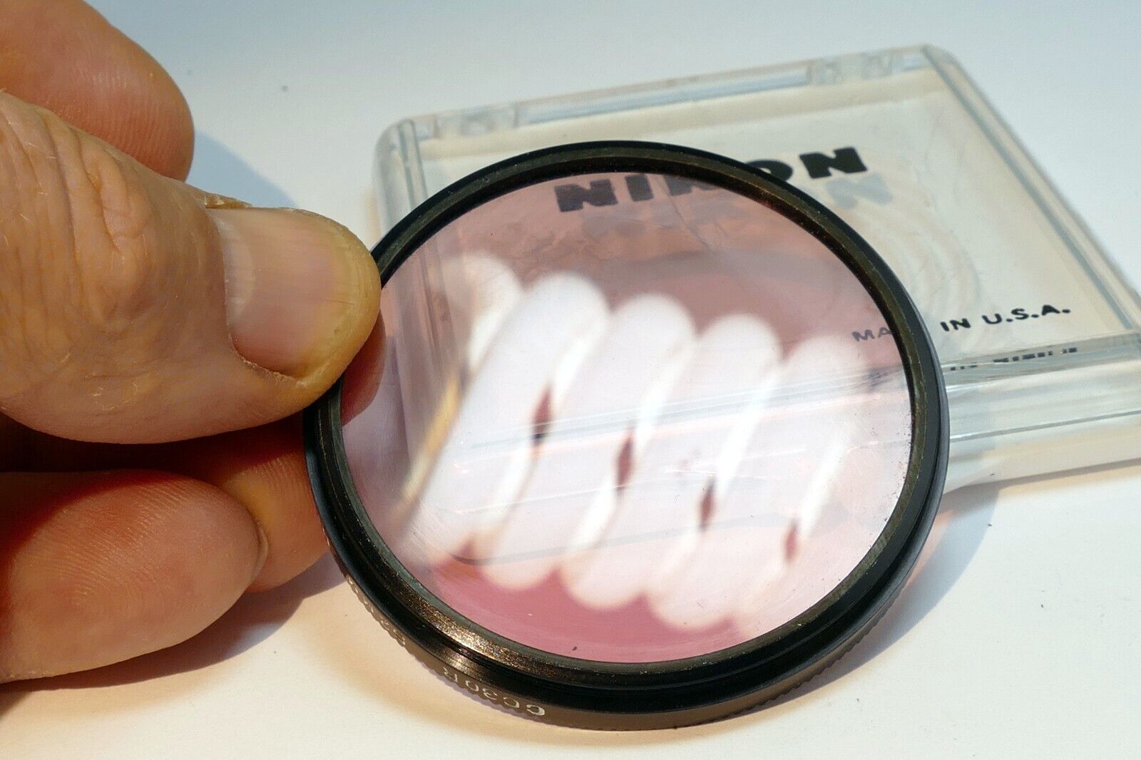 Nikon 52mm CC30R Filter made in USA  Nikkor Genuine tungsten correction